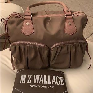 MZ Wallace Baby Jane Handbag in Flax Bedford